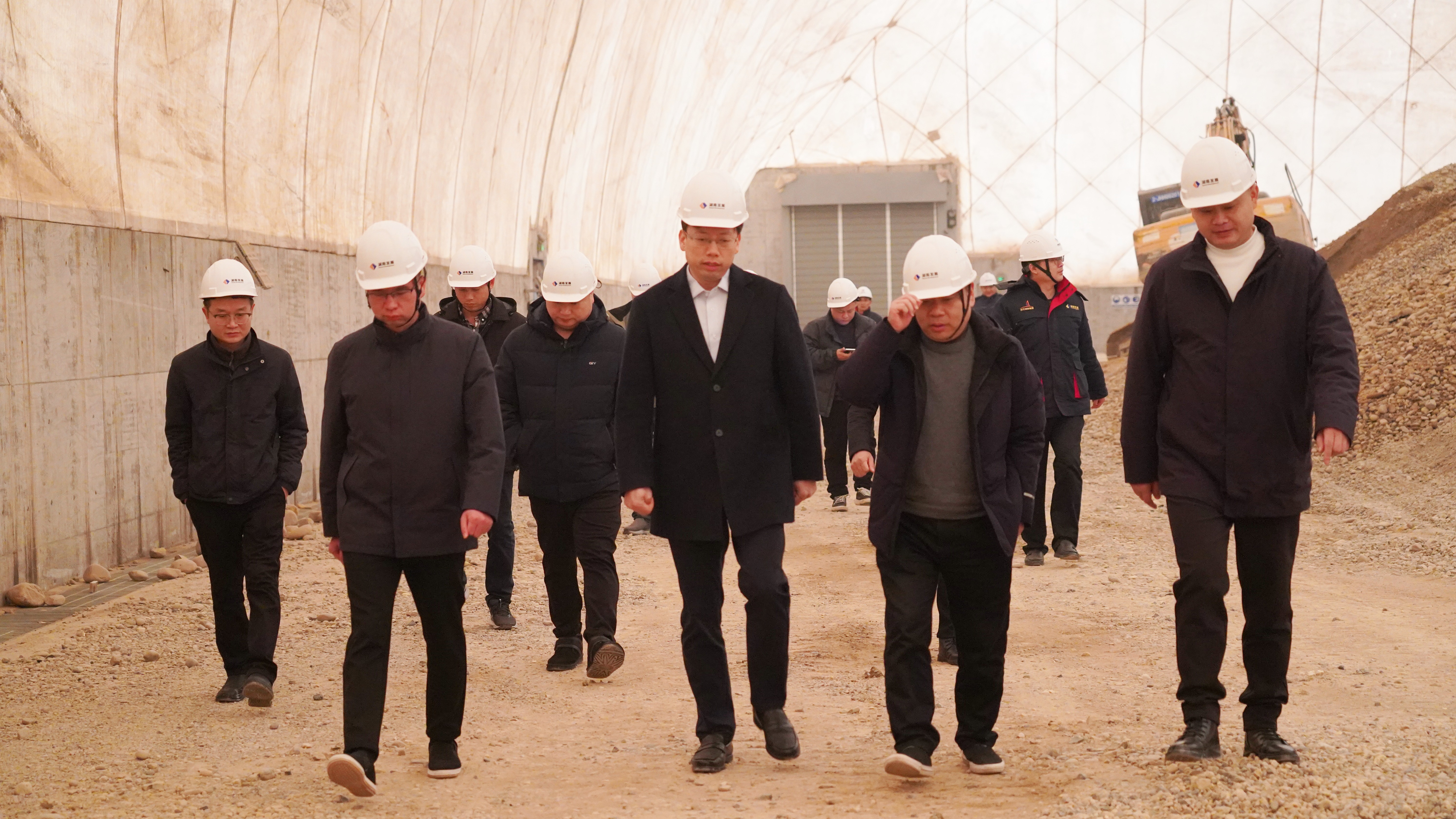 沅江市委副书记张心镜一行调研开云手机登录入口（中国）官方网站机制砂和砂石集散中心项目